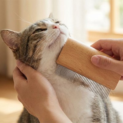 Brosse poil chat