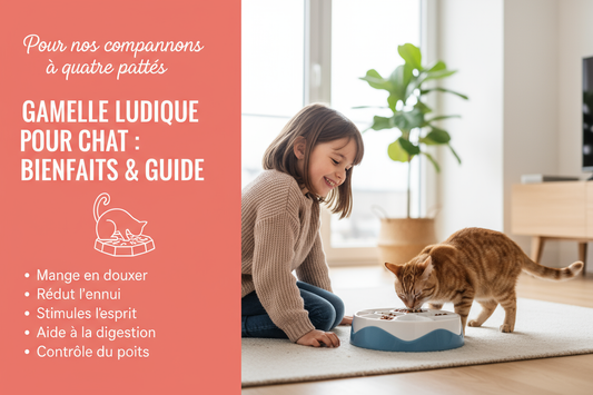 gamelle ludique pour chat