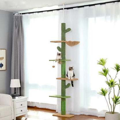 Arbre a chat vert