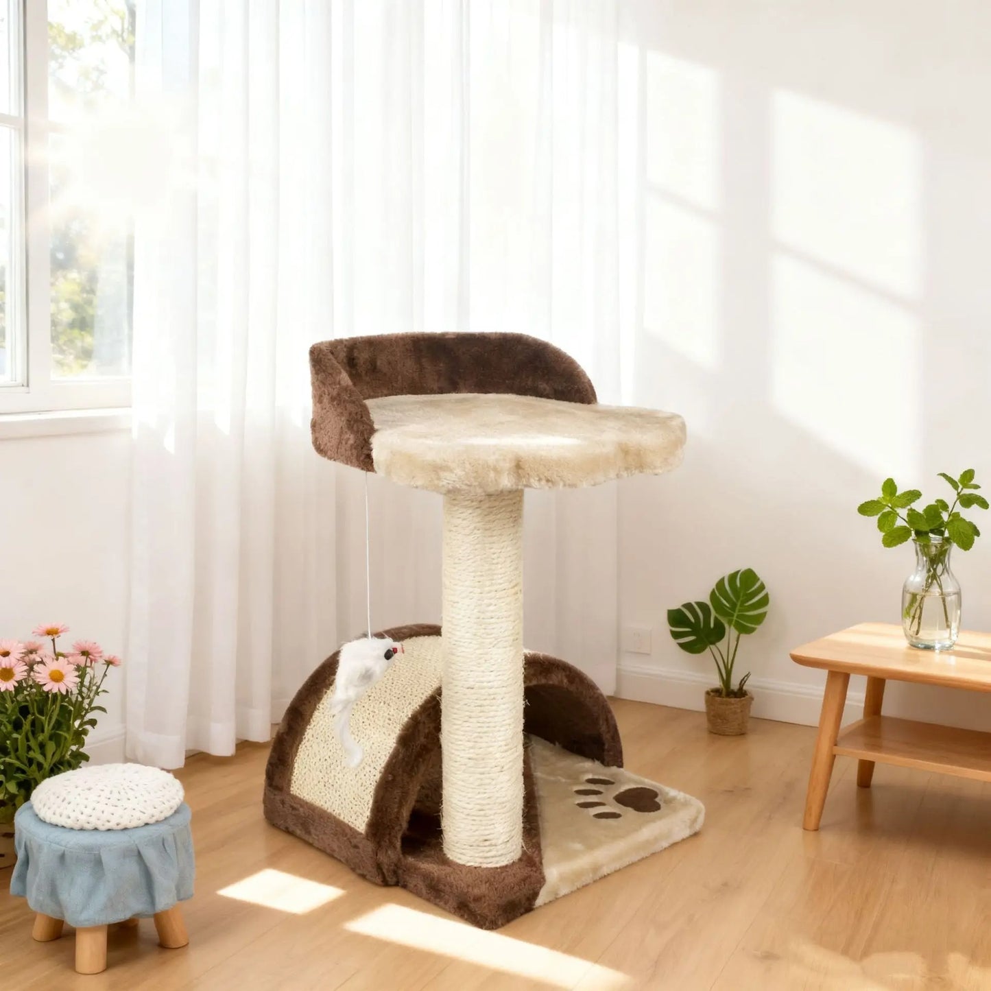 arbre_a_chat_design_blanc_marron