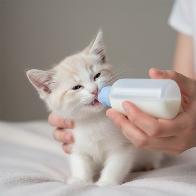 Biberon chaton​ 
