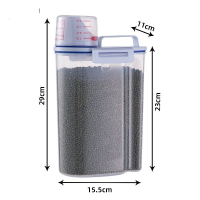 boite a croquettes pour chat transparent 