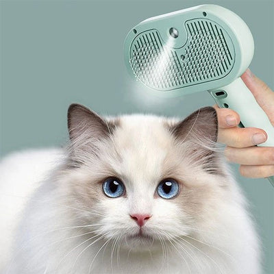 Brosse chat​ vert