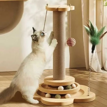 Chat griffe sur le Poteau Griffoire Chat