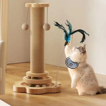 chat griffe sur le Poteau Griffoire Chat
