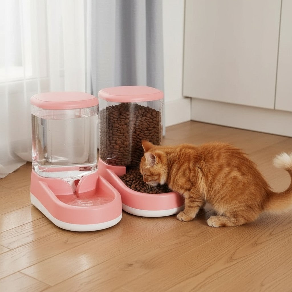 Distributeur de Croquettes pour Chat | FéliConfort™