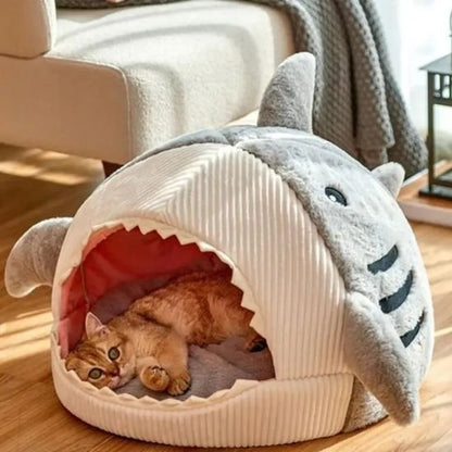 chat niche gris