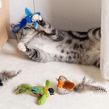 chat qui joue dans Jouet interactif chat