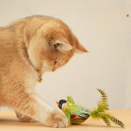 chat qui joue dans Jouet interactif chat