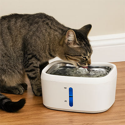 Fontaine a eau chat | Ultra-Silencieuse™