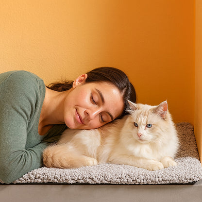 coussin chat auto-chauffant