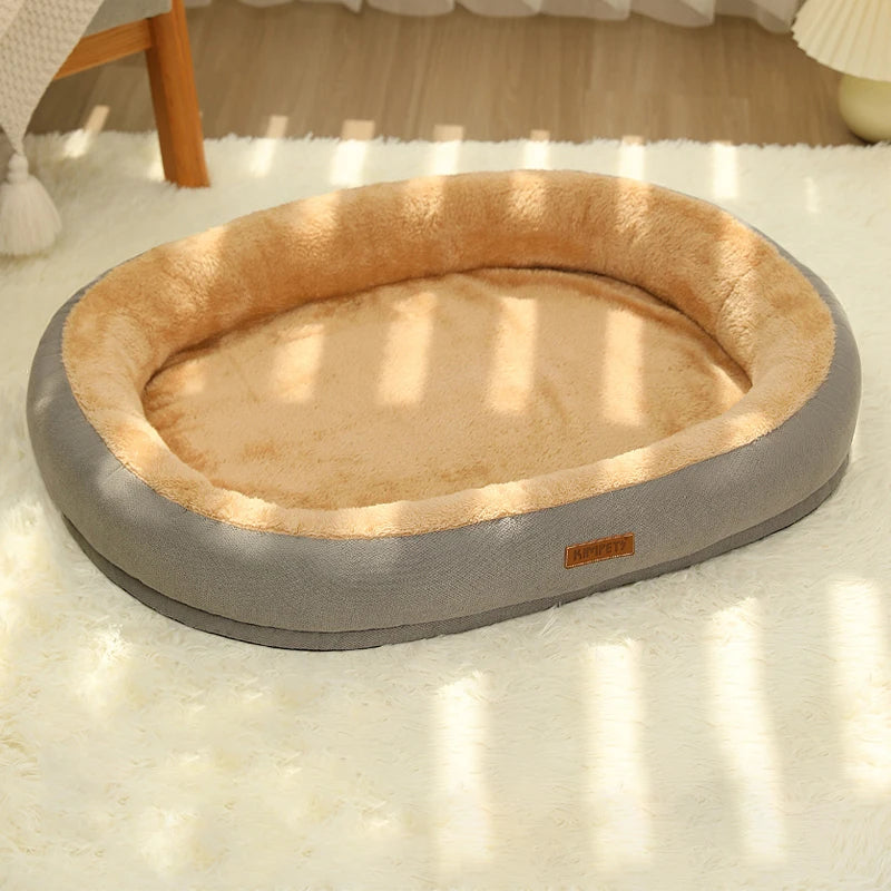 Coussin chat gris en coton