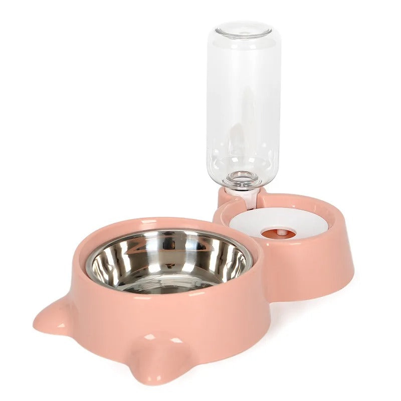 design gamelle chat rose