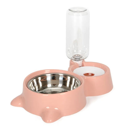 design gamelle chat rose