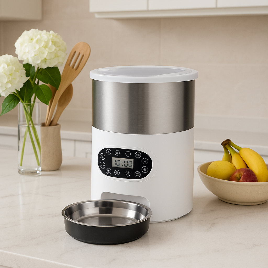 distributeur automatique croquettes chat