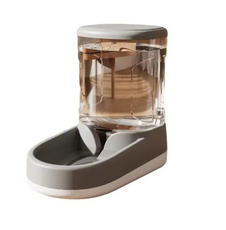 distributeur à eau pour chat gris