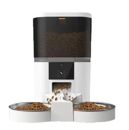 distributeur de croquettes pour chat