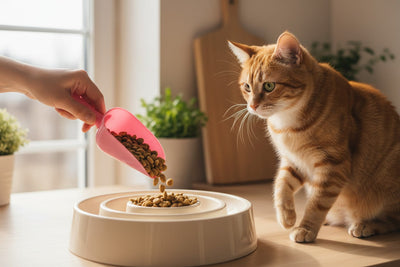 Pelle à Nourriture pour Chat  | Doseur Pratique et Hygiénique Mitsou Univers Chat