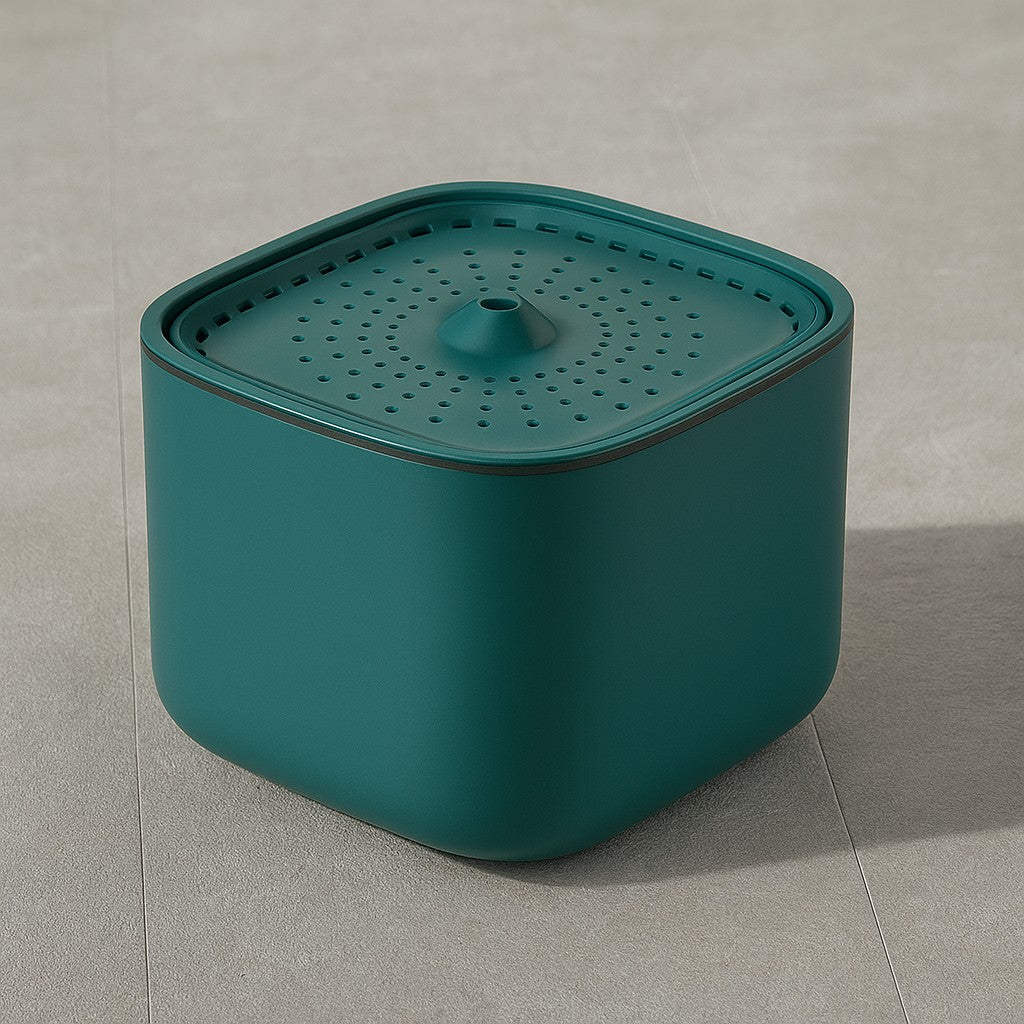 fontaine_eau_chat_vert