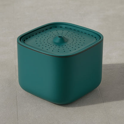 fontaine_eau_chat_vert