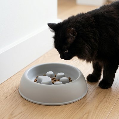 Gamelle anti glouton Chat