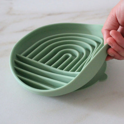 gamelle anti glouton chat vert presentation