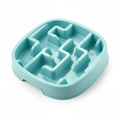 gamelle anti glouton chat bleu