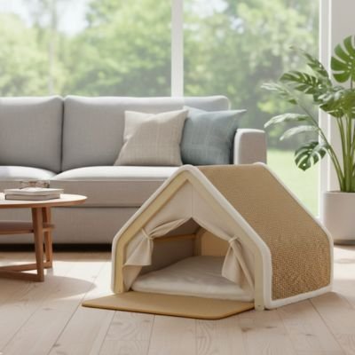 Maison pour chat confortable