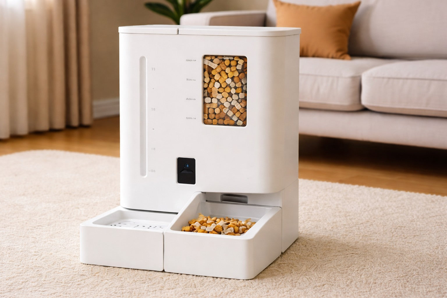Mangeoir automatique pour chat moderne | Smartauto MITSOU UNIVERS CHAT