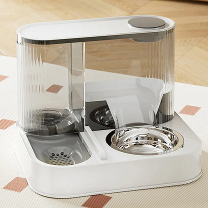 Mangeoire Chat Automatique 2 en 1 double systeme de filtration | DualFeed™ MITSOU UNIVERS CHAT