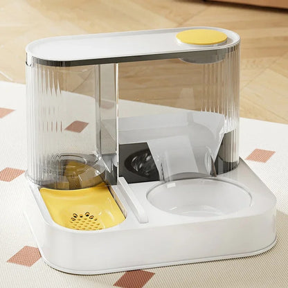 Mangeoire Chat Automatique 2 en 1 double systeme de filtration | DualFeed™ MITSOU UNIVERS CHAT