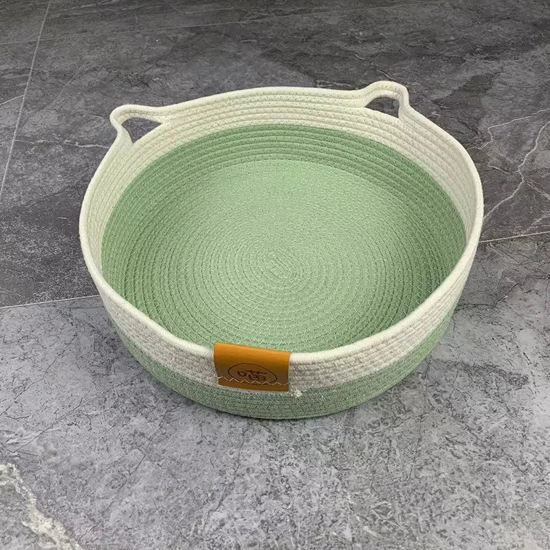 Panier osier chat | konforta™ MITSOU UNIVERS CHAT