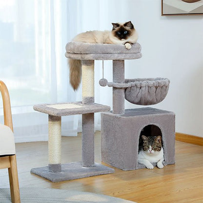 Petit arbre a chat​ gris