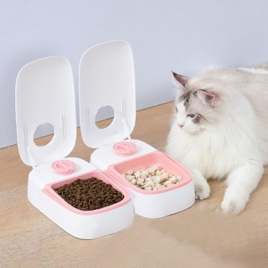 Distributeur automatique de croquettes pour chat | FelixFeed™ MITSOU SHOP