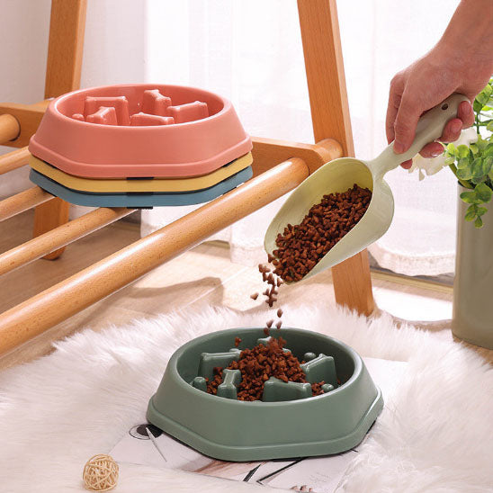 remplissage de gamelle anti glouton chat