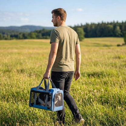 sac pour transport de chat