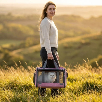 sac pour transport de chat