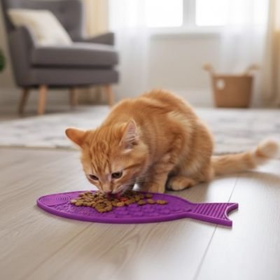 Tapis de lechage mauve