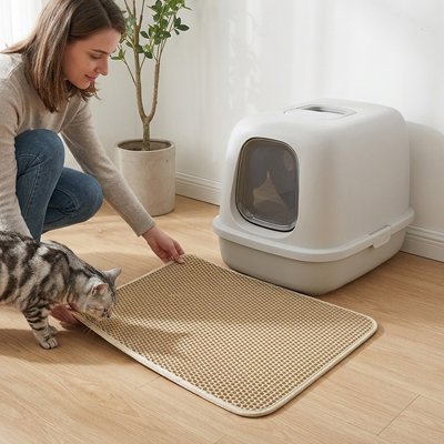 Tapis litière Chat