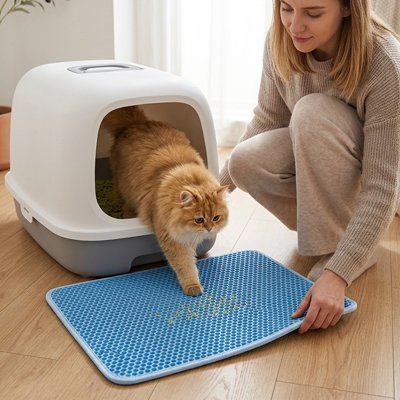 Tapis litière Chat