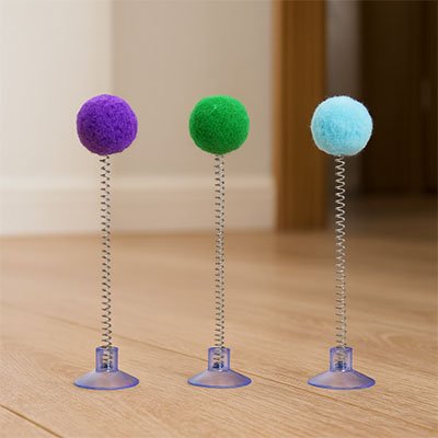 trois chat Jouer pour chat de differentes couleurs
